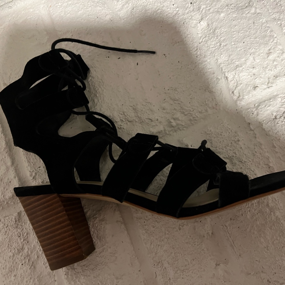 Genuine suede leather Mark Fisher hills size 8 - Picture 2 of 4